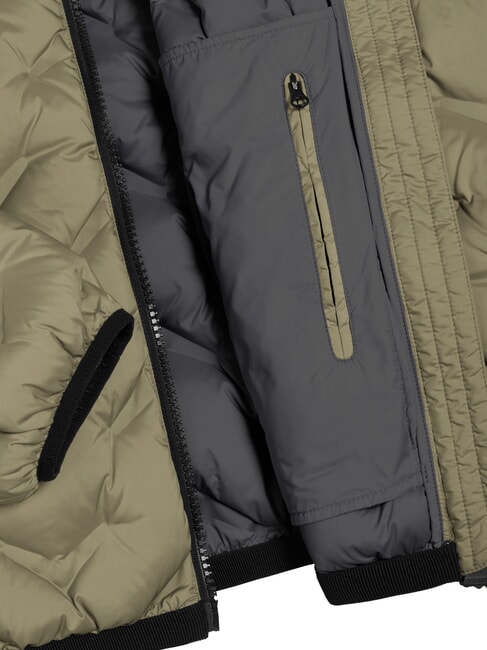 DASHED Jachetă de puf cu glugă vulcan noroios - Jachete pentru bărbați