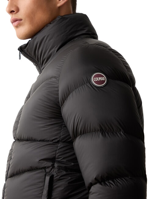 BLAZING Pilotă umplută cu puf negru - Jachete pentru bărbați