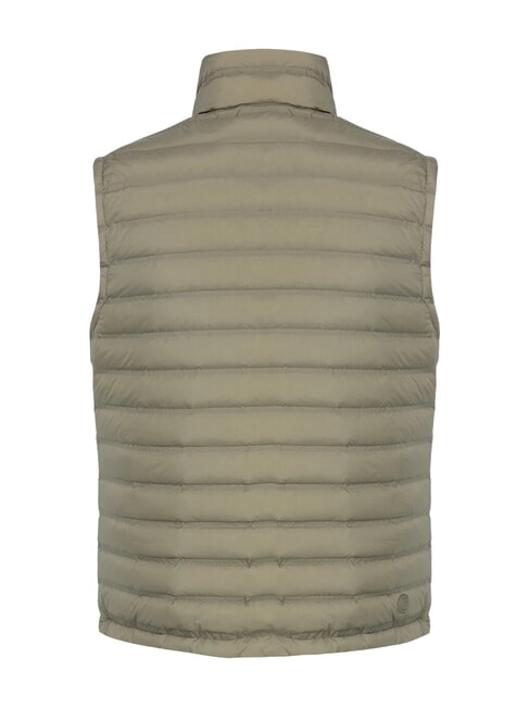 UNDERSCORE Jachetă fără m&acirc;neci cu puf Arizona noroioasă - Jachete fără m&acirc;neci pentru bărbați