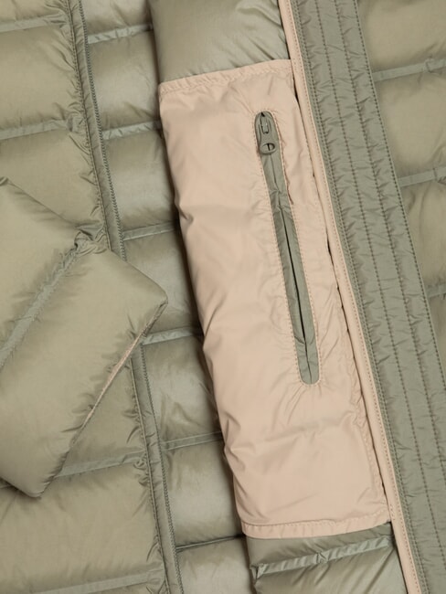 MINIMAL Jachetă de puf cu glugă Arizona noroioasă - Jachete pentru bărbați