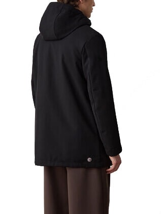 CITIZEN Jachetă impermeabilă negru - Geci de bărbați