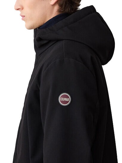 CITIZEN Jachetă impermeabilă negru - Geci de bărbați