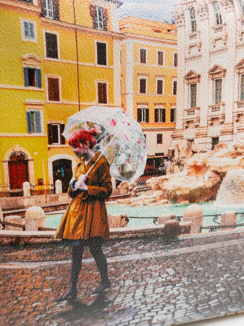 YESBAG Geantă de umăr Hobo Roma curcubeu - Genți femei