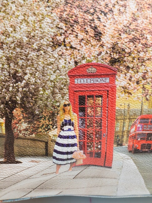 YESBAG Geantă de umăr Trandafir englezesc - Genți femei