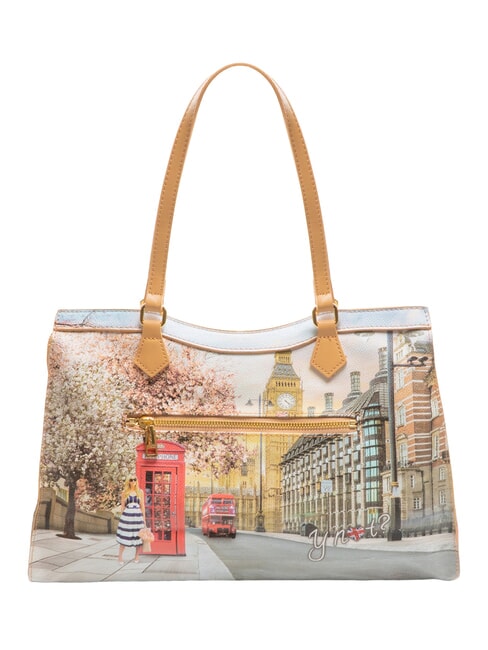 YESBAG  Geantă mare de umăr Trandafir englezesc - Genți femei