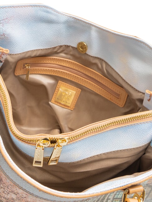 YESBAG  Geantă mare de umăr Trandafir englezesc - Genți femei