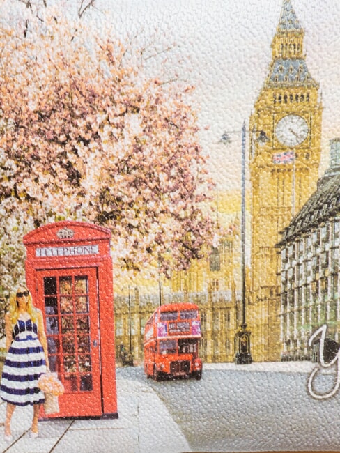 YESBAG  Mini geanta de umar Trandafir englezesc - Genți femei