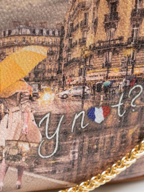 YESBAG Geantă de umăr Metroul din Paris - Genți femei