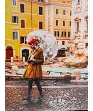 YNOT YESBAG Sacoșă de cumpărături Roma curcubeu - Genți femei - 3