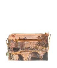 YNOT YESBAG Clutch Geantă de m&acirc;nă cu curea de umăr r&acirc;u de toamnă - Genți femei - 4