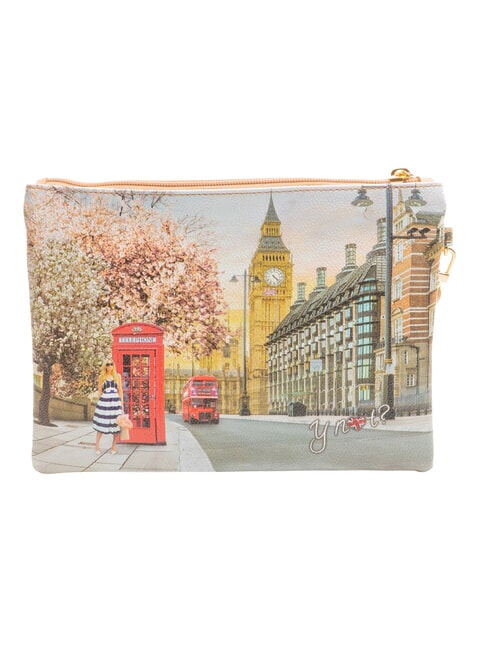 YESBAG SPECIAL Geantă clutch medie cu manșetă Trandafir englezesc - Genți femei