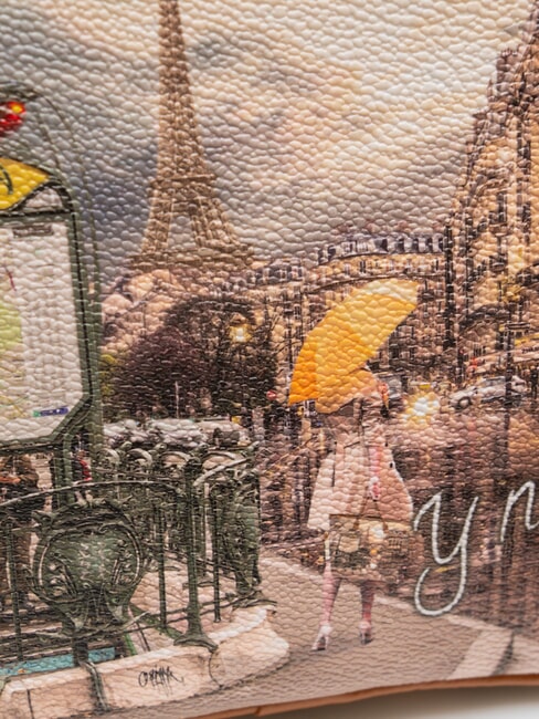 YESBAG Geantă de umăr mini Metroul din Paris - Genți femei