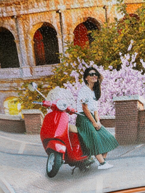 YESBAG  Cumpărător de umăr Dragoste italiană - Genți femei