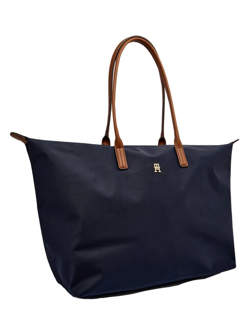 POPETTE Geantă de umăr maxi albastru spațial/negru - Genți femei