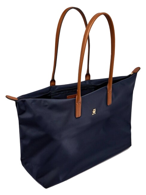 POPETTE Geantă de umăr maxi albastru spațial/negru - Genți femei