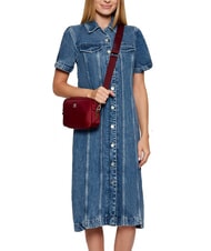 TOMMY HILFIGER POPETTE Geantă mini pentru cameră de umăr roșu profund - Genți femei - 5