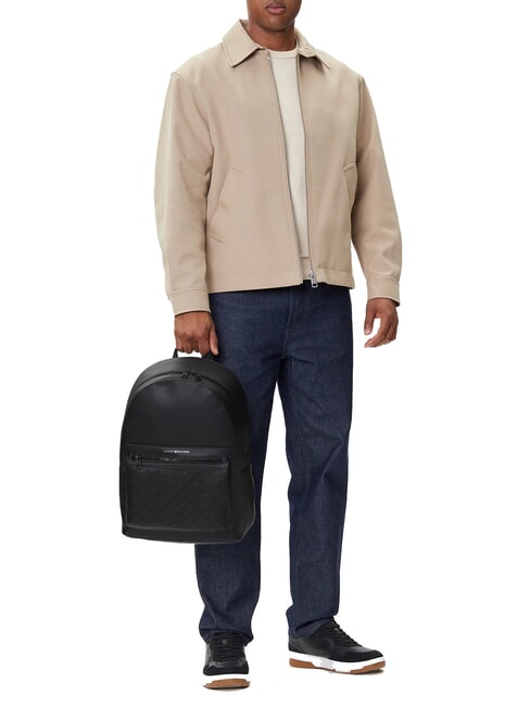 TH MONOGRAM Rucsac pentru laptop de 13" negru - Rucsacuri pentru laptop