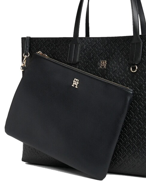 TH ICON Maxi Shopper negru - Genți femei