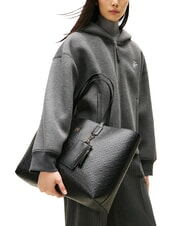 TOMMY HILFIGER TH ICON Maxi Shopper negru - Genți femei - 5