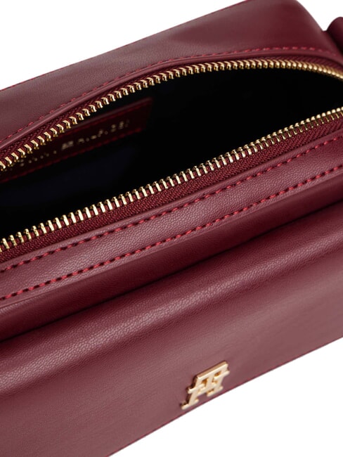 TH ICON Geantă de umăr mini roșu profund - Genți femei