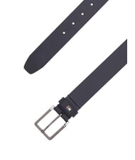 TOMMY HILFIGER OLIVER Curea din piele fabricată &icirc;n Italia albastru spațial/negru - Curele - 2