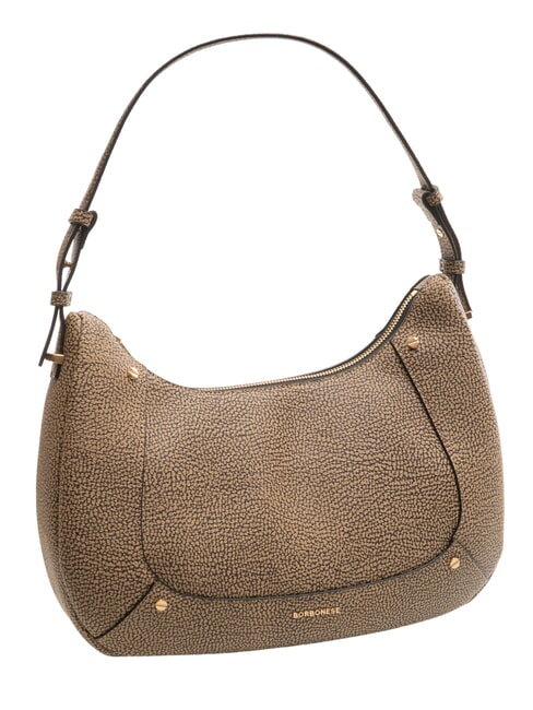 FRAME  Geantă de umăr natural op / negru - Genți femei