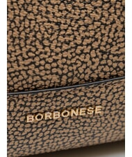 BORBONESE FRAME  Geantă de umăr natural op / negru - Genți femei - 3