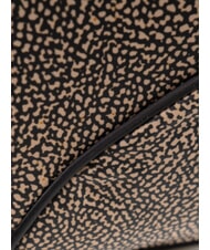 BORBONESE TENNIS Geantă de umăr, cu curea de umăr OP / NATURAL / NEGRU - Genți femei - 4