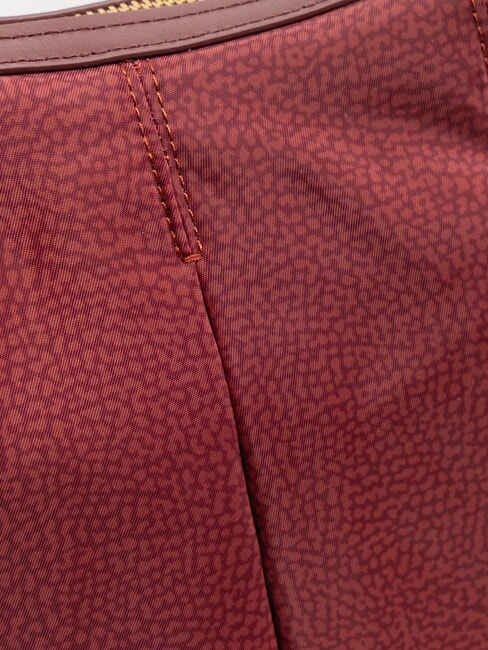 CROISSANT HOBO MEDIUM Geanta de umar, cu bareta de umar merlot - Genți femei