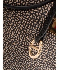 BORBONESE TENNIS  Geantă de umăr hobo OP / NATURAL / NEGRU - Genți femei - 3