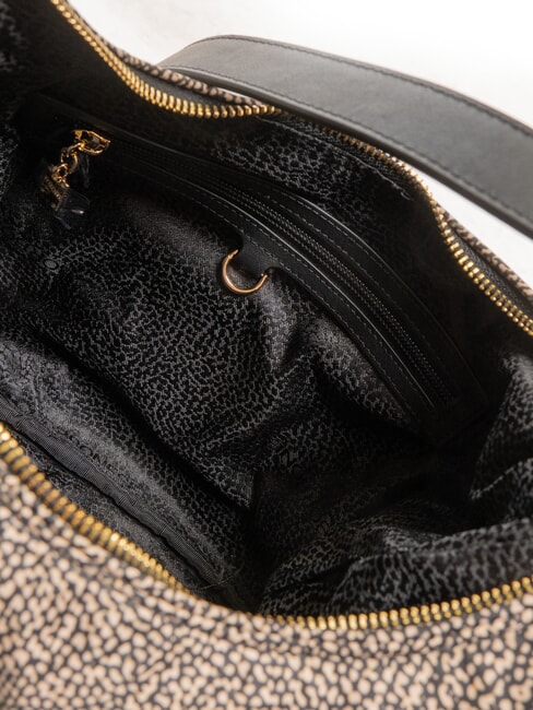 TENNIS  Geantă de umăr hobo OP / NATURAL / NEGRU - Genți femei