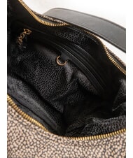 BORBONESE TENNIS  Geantă de umăr hobo OP / NATURAL / NEGRU - Genți femei - 5