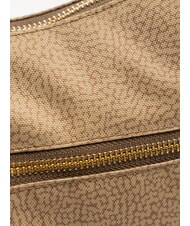 BORBONESE LUNA BAG M Fermoar Flexos verde ulei - Genți femei - 3