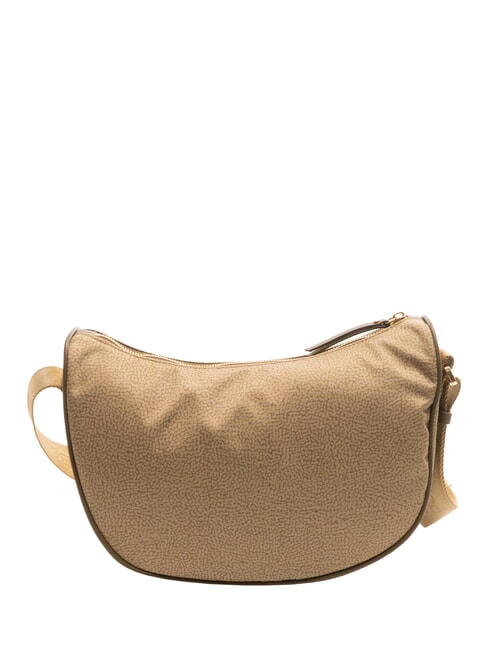 LUNA BAG M Fermoar Flexos verde ulei - Genți femei