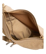 BORBONESE LUNA BAG M Fermoar Flexos verde ulei - Genți femei - 5