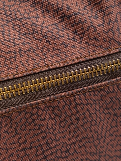 LUNA BAG Fermoar Flexos teracotă - Genți femei