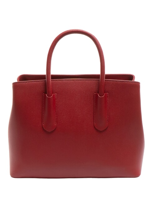 TESSA Geantă tote din piele cu imprimeu Andromeda lac - Genți femei