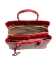 FURLA TESSA Geantă tote din piele cu imprimeu Andromeda lac - Genți femei - 5