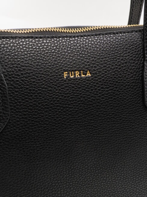 CLASSIC Geantă de cumpărături din piele negru - Genți femei