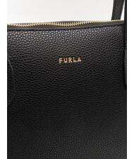 FURLA CLASSIC Geantă de cumpărături din piele negru - Genți femei - 4
