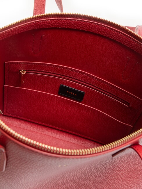 CLASSIC Geantă de cumpărături din piele lac - Genți femei