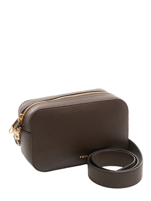 PETUNIA Geantă de umăr mini ciocolată - Genți femei