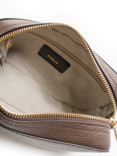 PETUNIA Geantă de umăr mini ciocolată - Genți femei