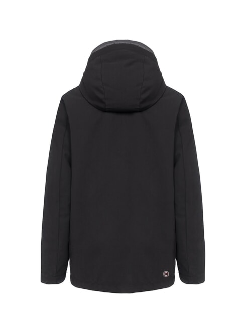 CITIZEN Jachetă impermeabilă cu glugă negru - Geci de bărbați