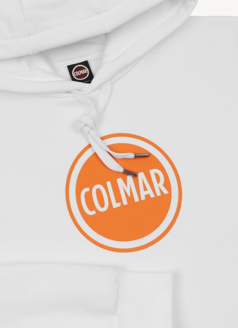 CONNECTIVE  Hanorac cu gluga alb-tropical - hanorace