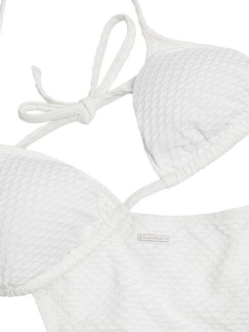 BORACAY bikini din 2 piese cu șireturi alb - Costume de baie pentru femei