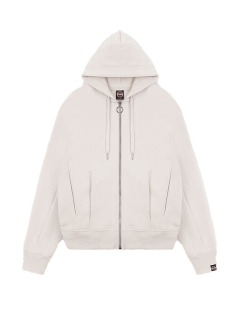 STUNNING Hanorac cu fermoar complet, glugă și pliuri tăm&acirc;ia - Hanorace pentru femei