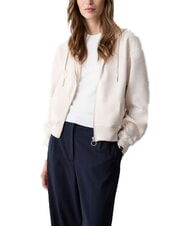 COLMAR STUNNING Hanorac cu fermoar complet, glugă și pliuri tăm&acirc;ia - Hanorace pentru femei - 3