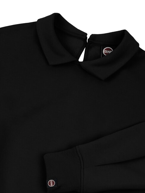 STUNNING Hanorac cu guler negru - Hanorace pentru femei