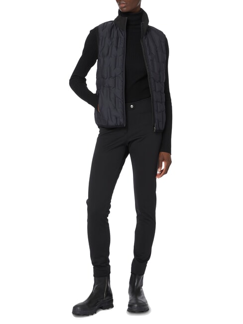 SCI ETERNITY Vestă căptușită cu guler &icirc;nalt negru - Vesta de dama